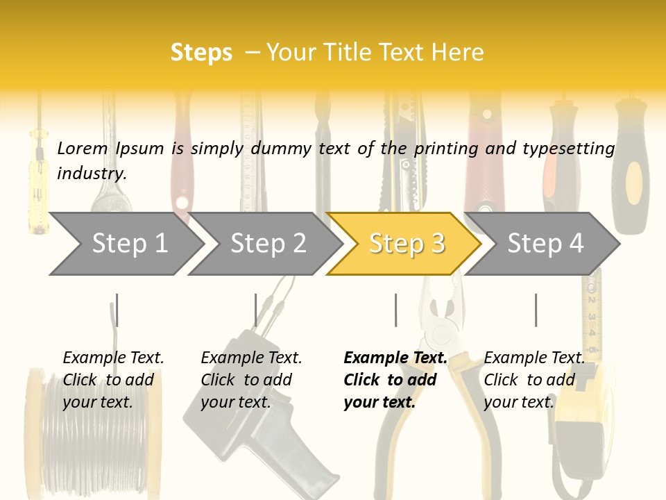 Work Occupation Industry PowerPoint Template
