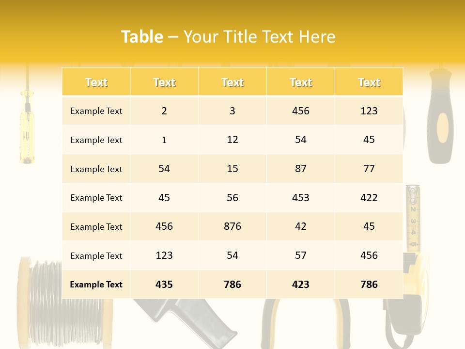 Work Occupation Industry PowerPoint Template