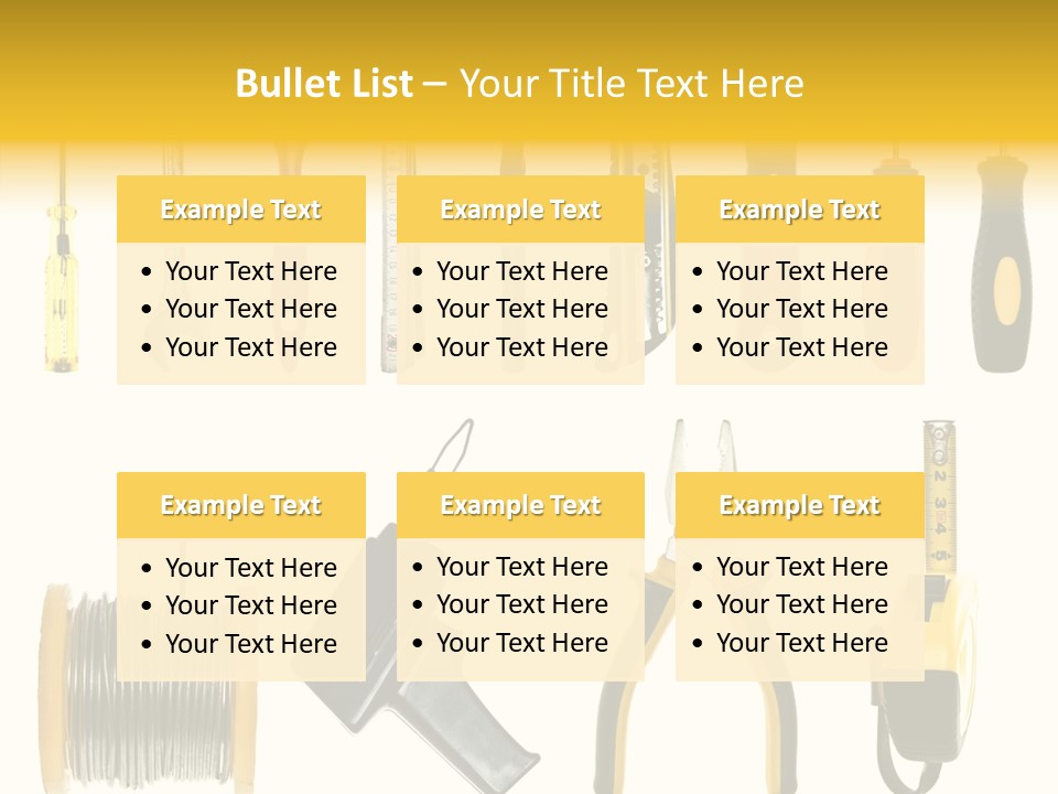 Work Occupation Industry PowerPoint Template