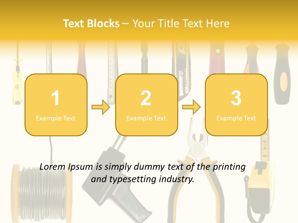 Work Occupation Industry PowerPoint Template