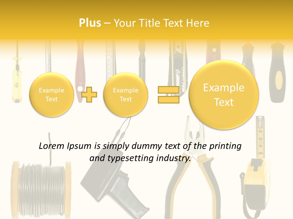 Work Occupation Industry PowerPoint Template