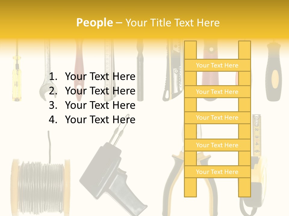 Work Occupation Industry PowerPoint Template