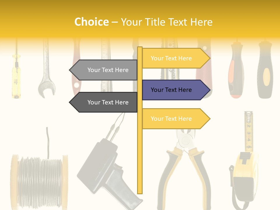 Work Occupation Industry PowerPoint Template