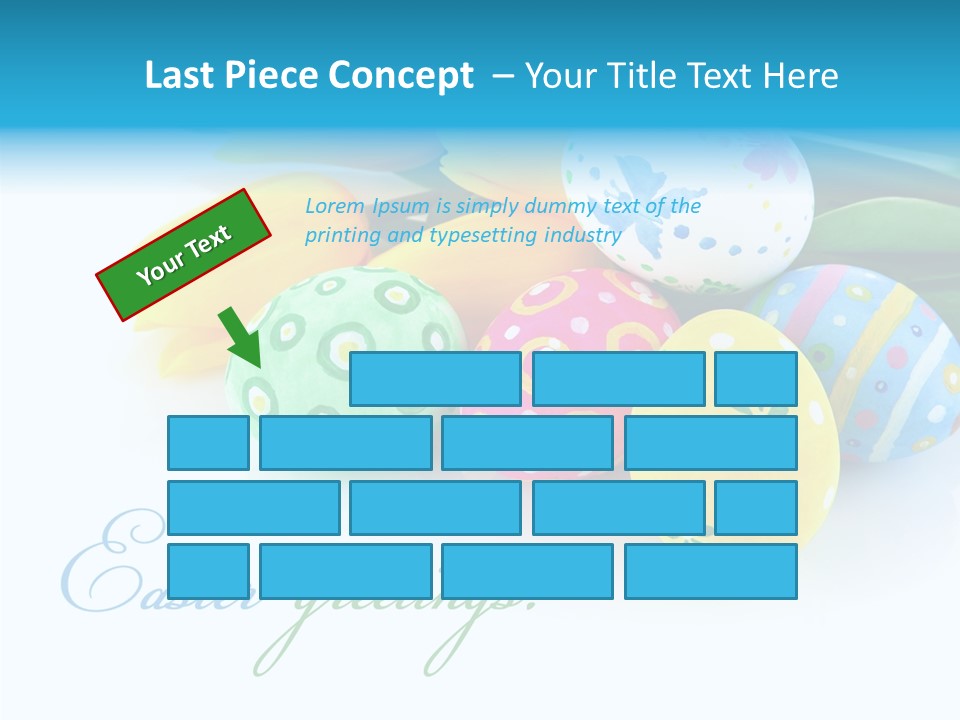 Paschal Isolated Festal PowerPoint Template