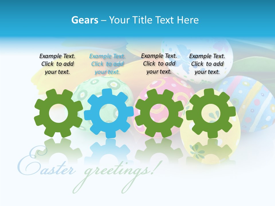 Paschal Isolated Festal PowerPoint Template