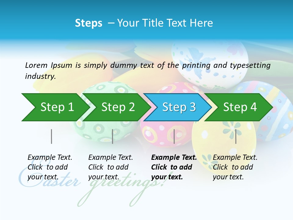 Paschal Isolated Festal PowerPoint Template
