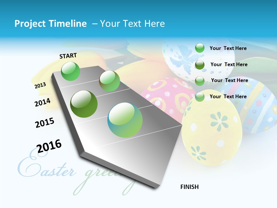 Paschal Isolated Festal PowerPoint Template