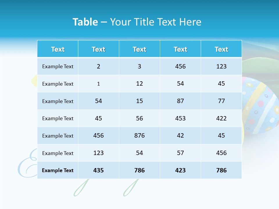 Paschal Isolated Festal PowerPoint Template
