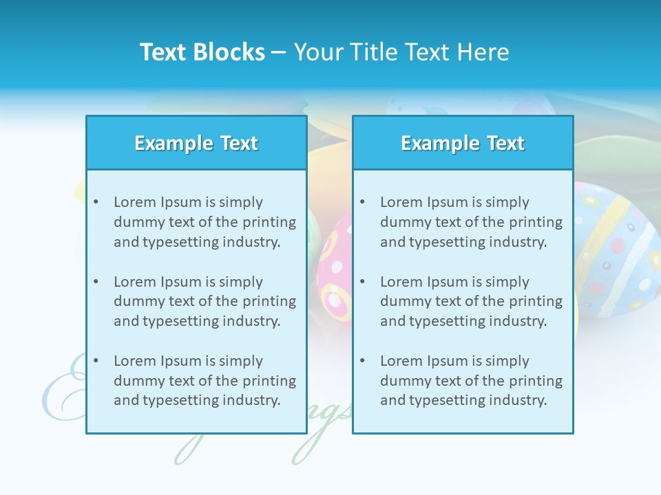 Paschal Isolated Festal PowerPoint Template