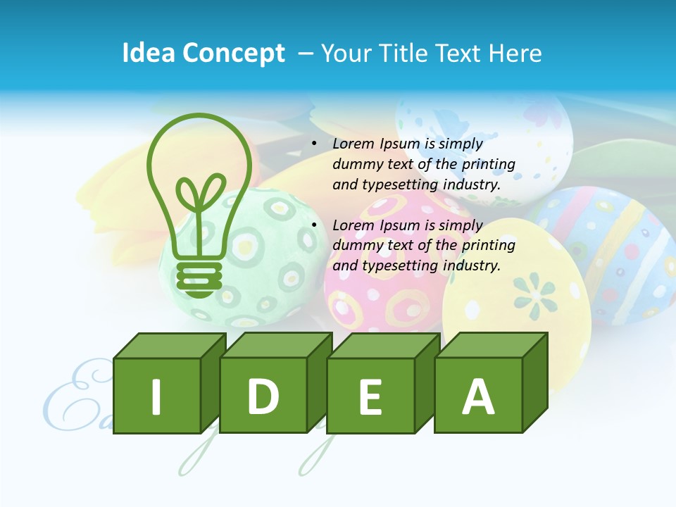 Paschal Isolated Festal PowerPoint Template