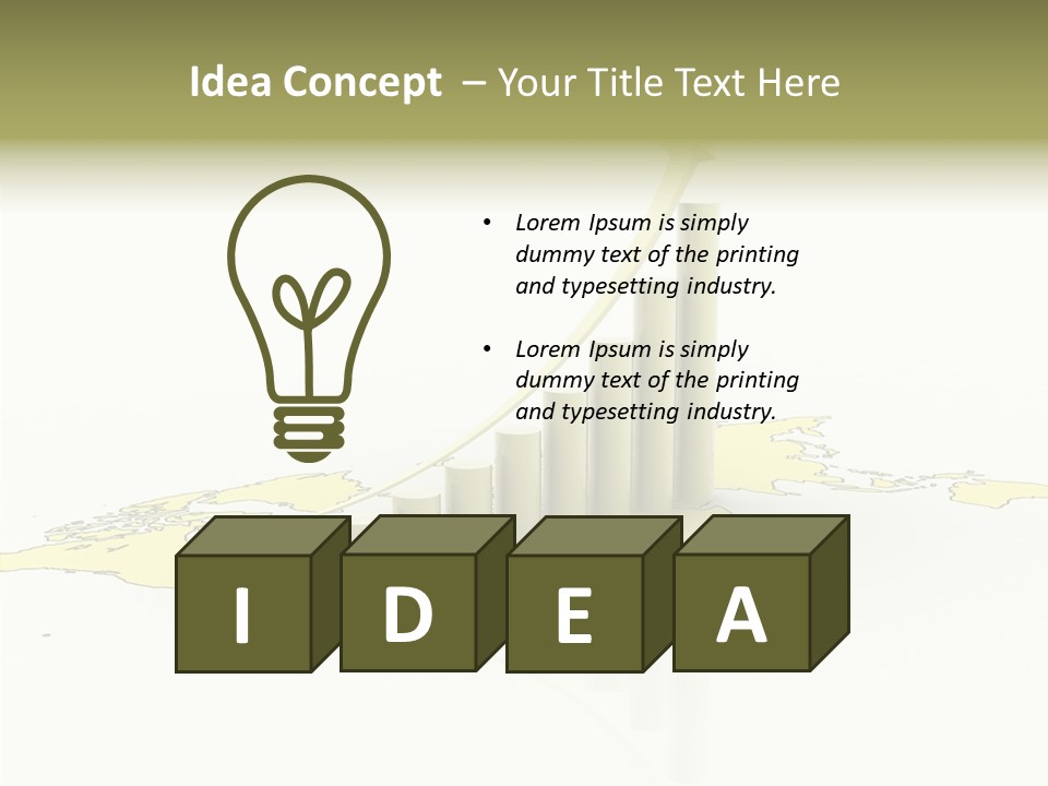 Improvement Bull Ideas PowerPoint Template