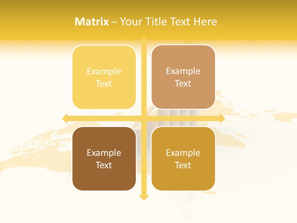 Report Blue Bar PowerPoint Template