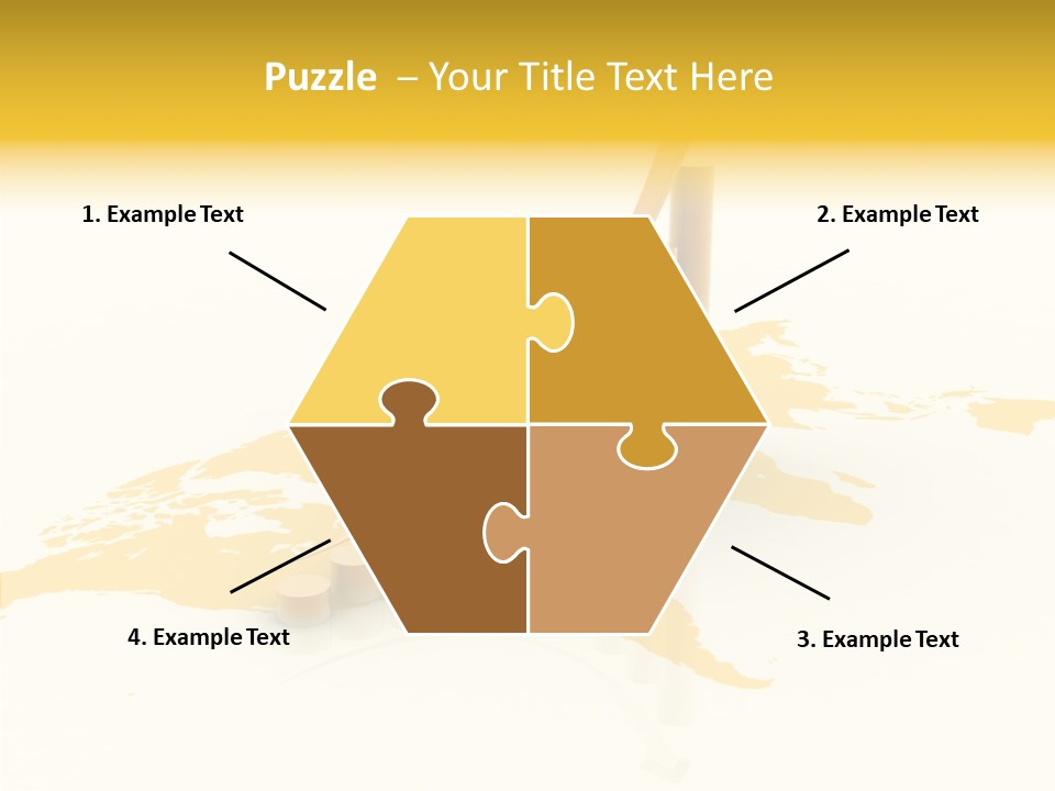 Report Blue Bar PowerPoint Template