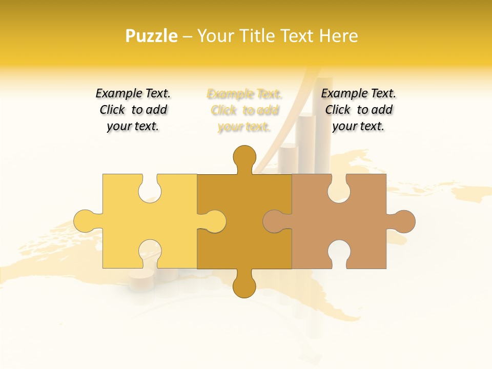 Report Blue Bar PowerPoint Template