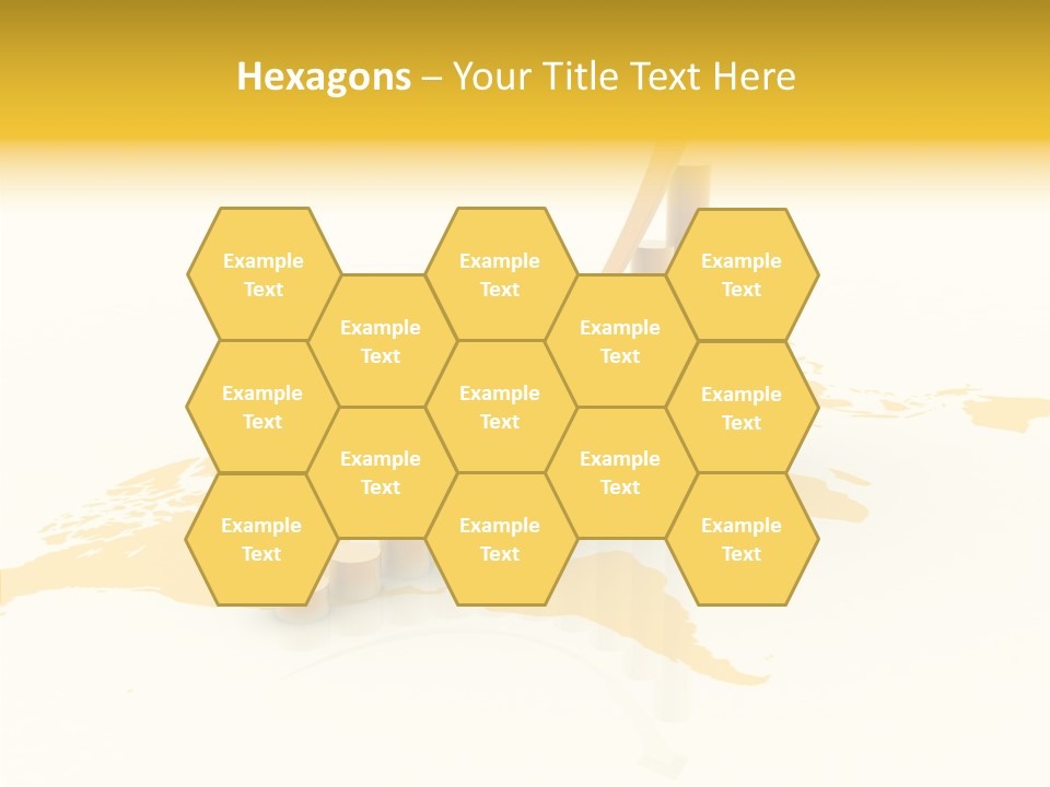 Report Blue Bar PowerPoint Template