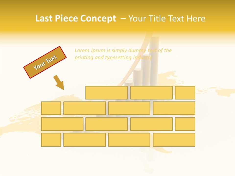 Report Blue Bar PowerPoint Template