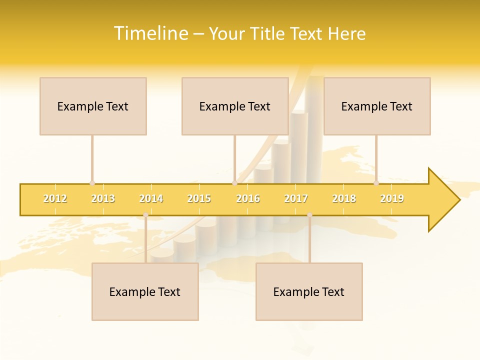 Report Blue Bar PowerPoint Template