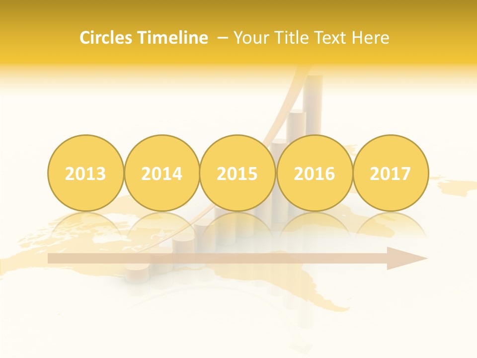 Report Blue Bar PowerPoint Template