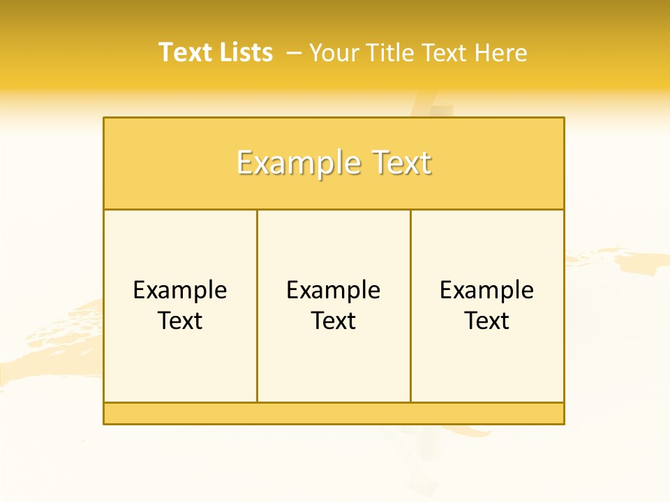 Report Blue Bar PowerPoint Template