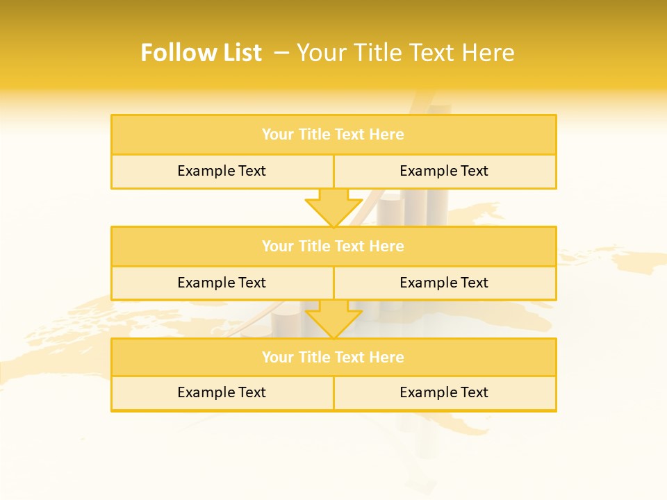 Report Blue Bar PowerPoint Template