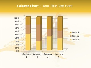 Report Blue Bar PowerPoint Template