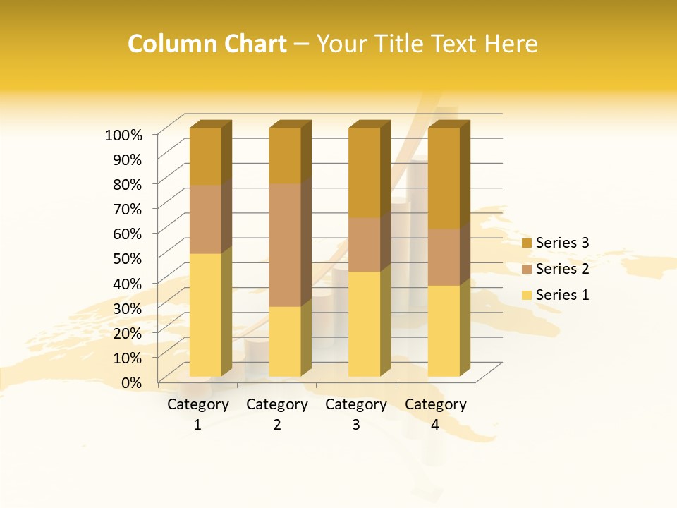 Report Blue Bar PowerPoint Template