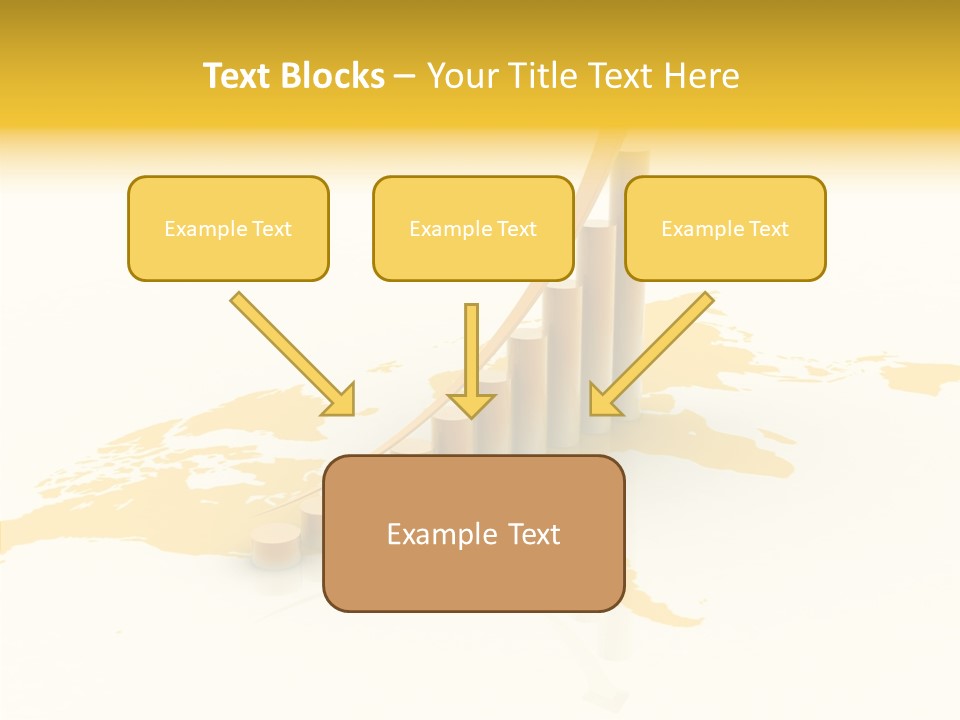 Report Blue Bar PowerPoint Template