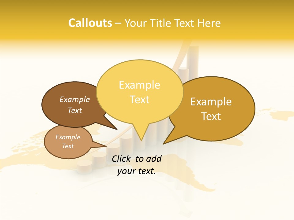 Report Blue Bar PowerPoint Template