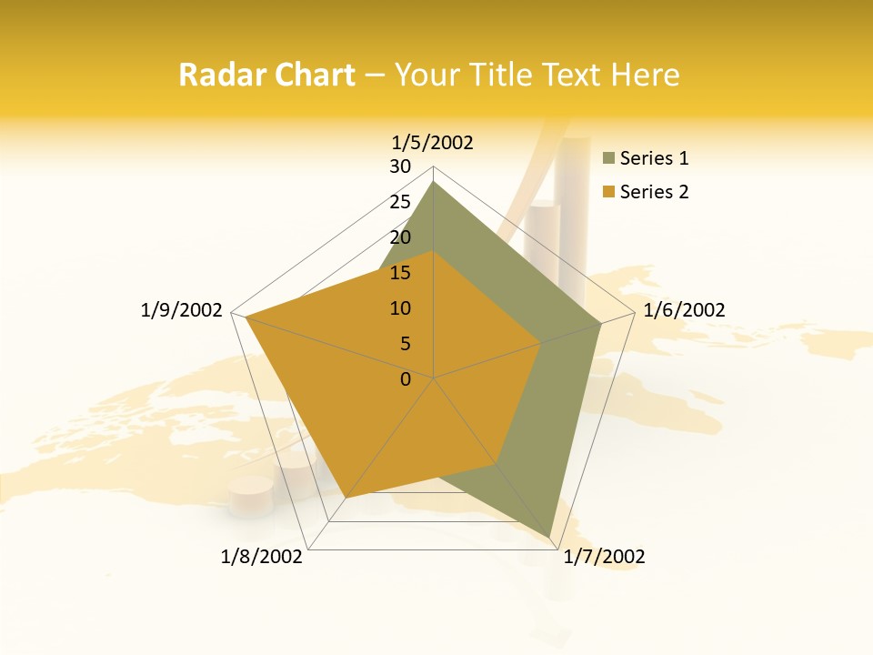 Report Blue Bar PowerPoint Template