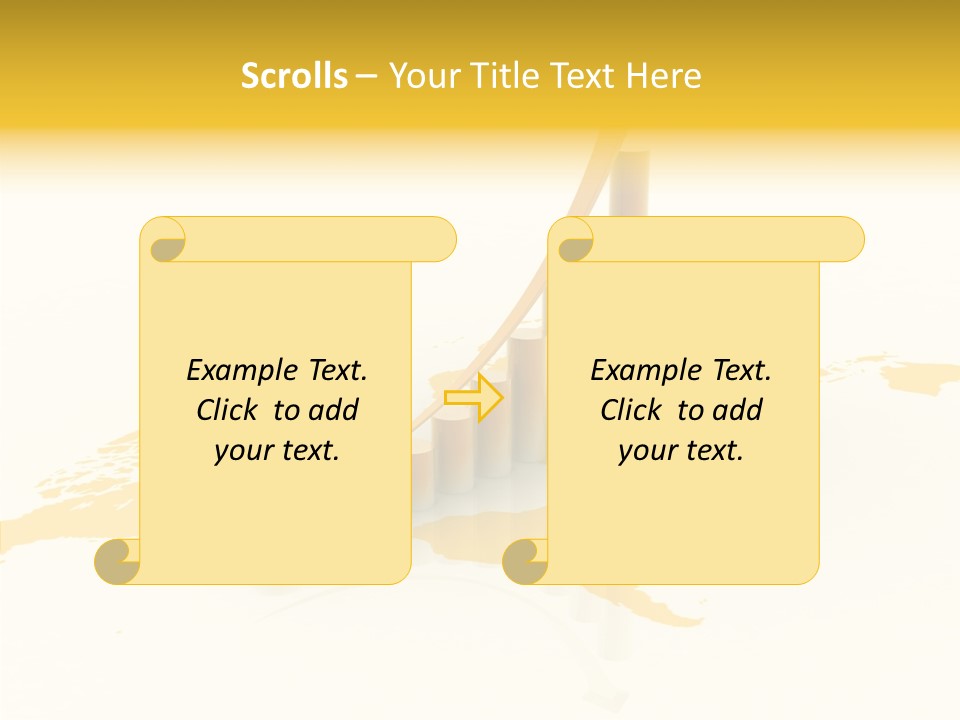 Report Blue Bar PowerPoint Template