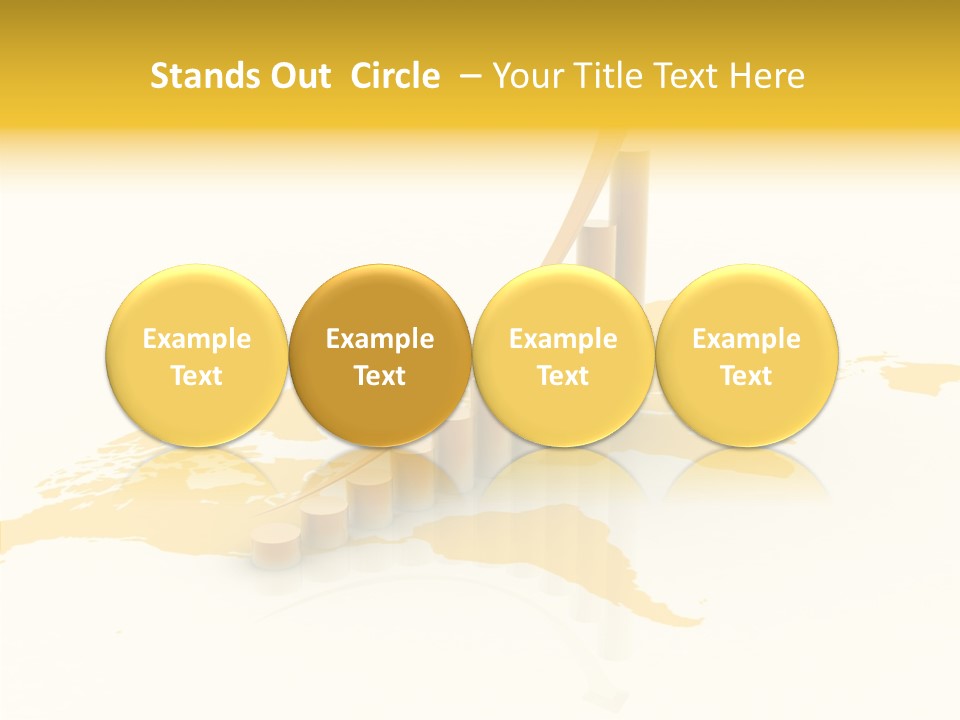 Report Blue Bar PowerPoint Template