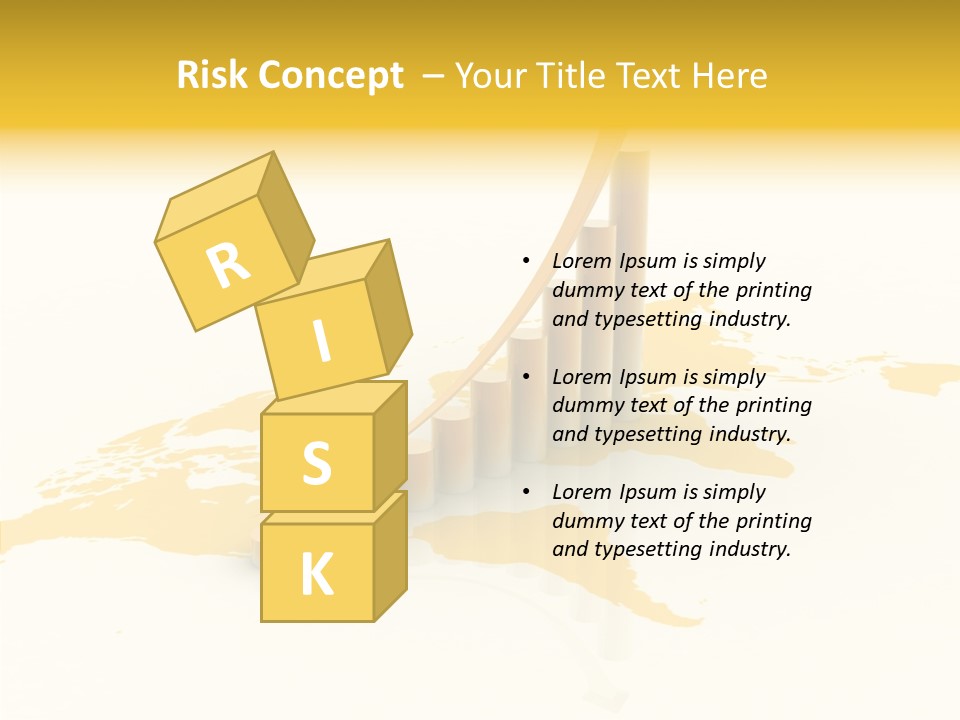 Report Blue Bar PowerPoint Template