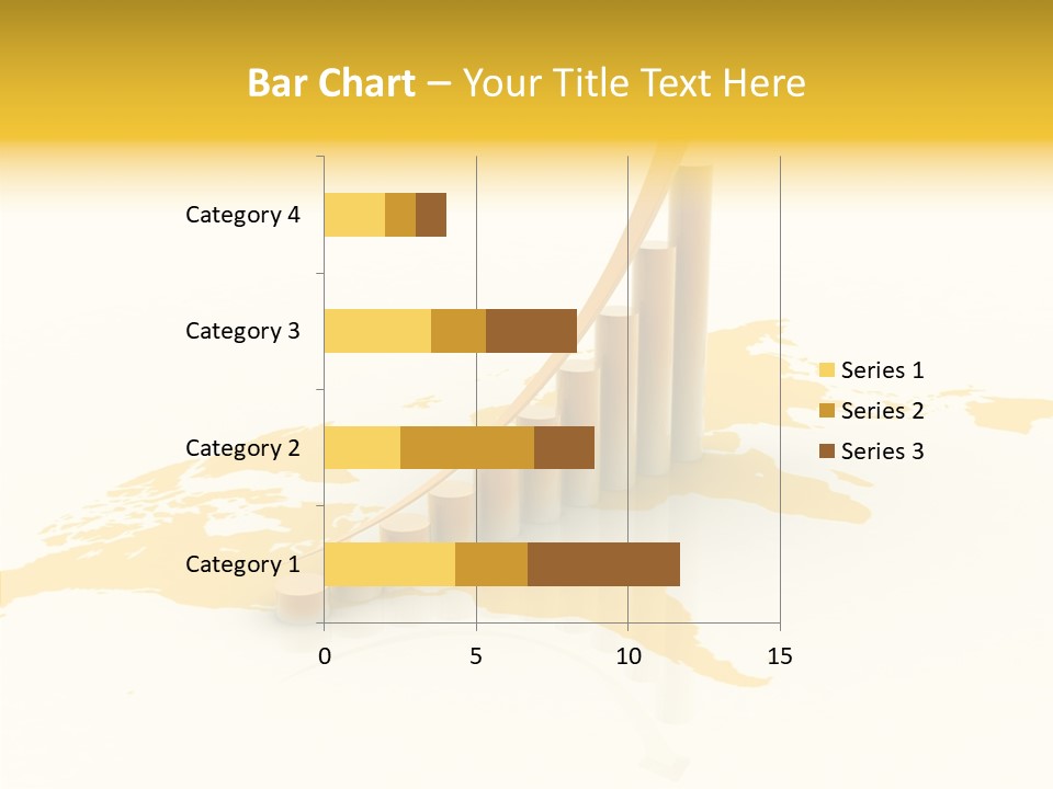 Report Blue Bar PowerPoint Template