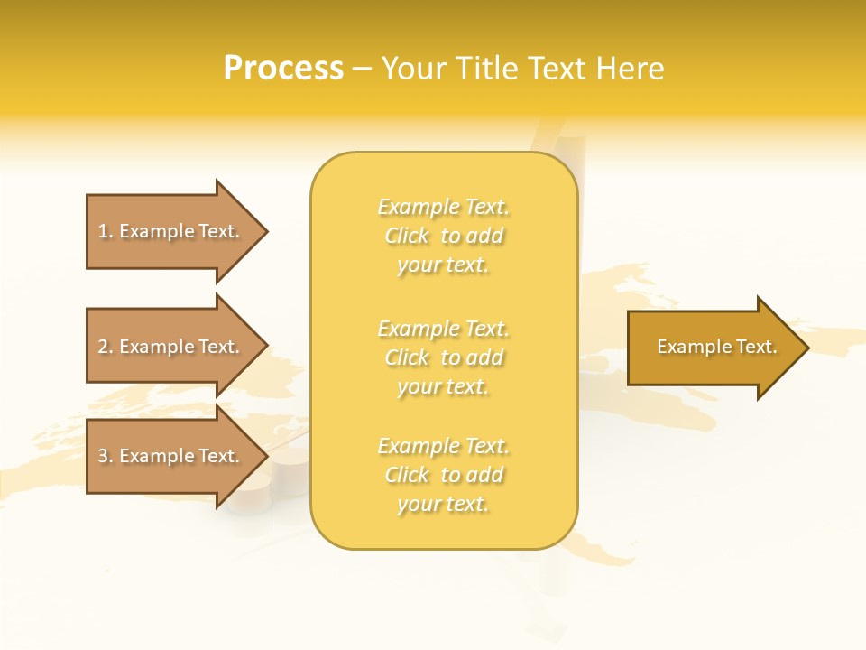 Report Blue Bar PowerPoint Template