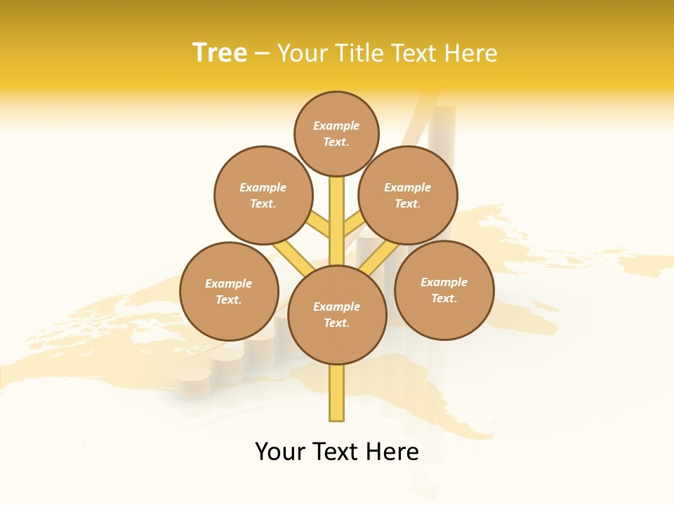 Report Blue Bar PowerPoint Template