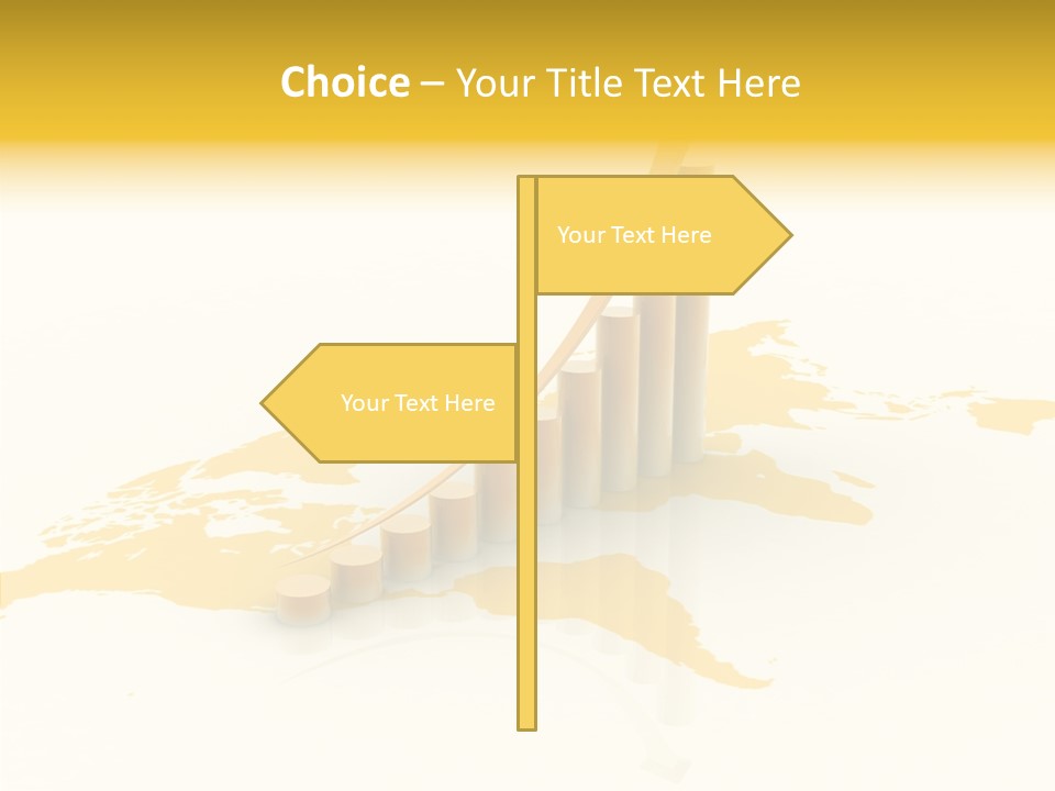 Report Blue Bar PowerPoint Template
