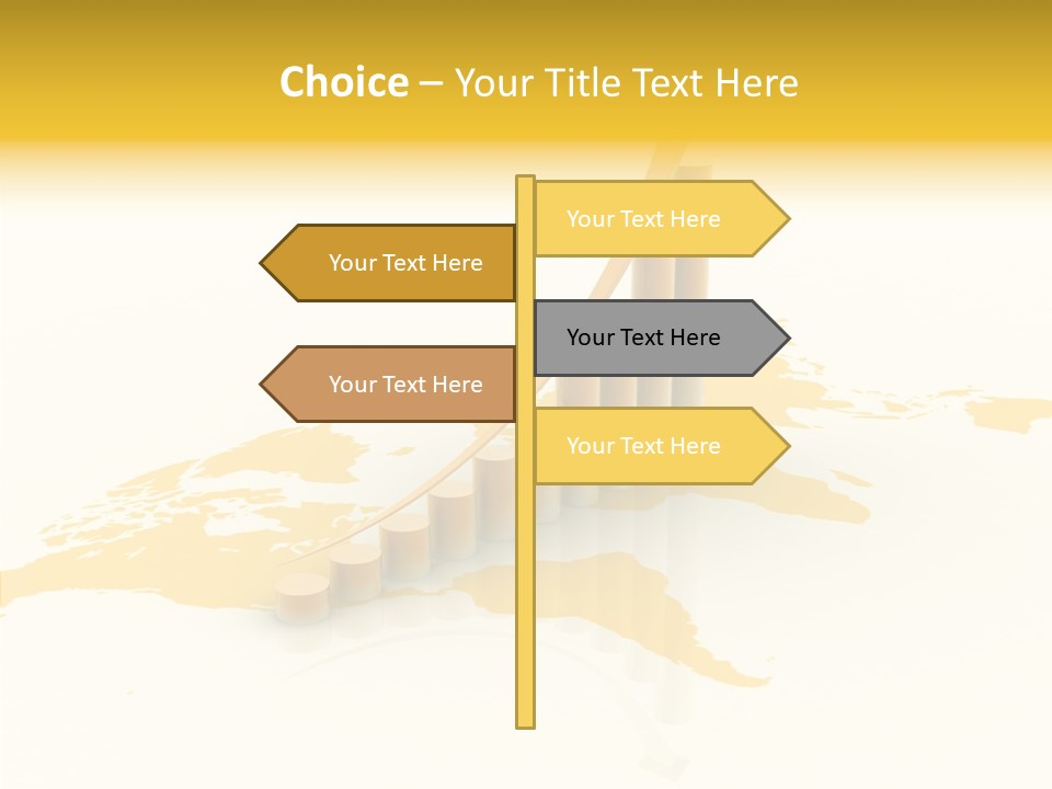 Report Blue Bar PowerPoint Template