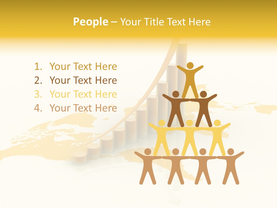 Report Blue Bar PowerPoint Template