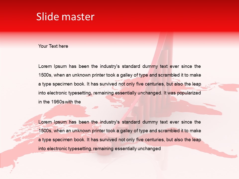 Improvement Shares Report PowerPoint Template