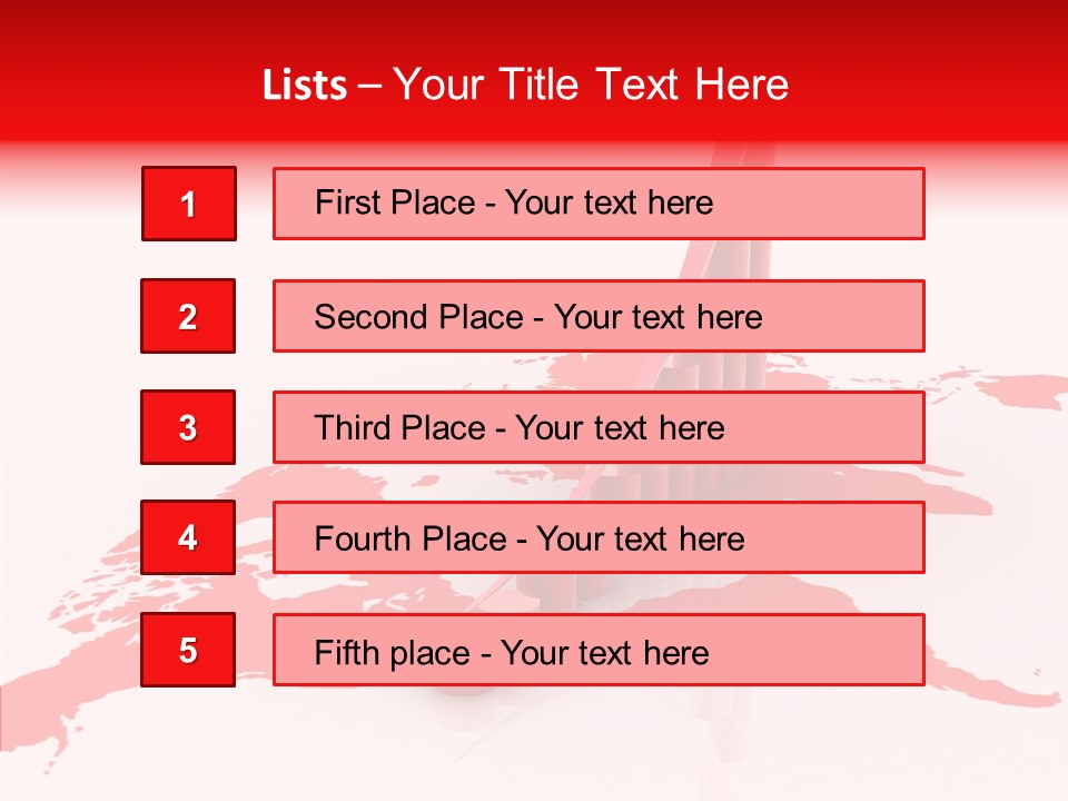 Improvement Shares Report PowerPoint Template