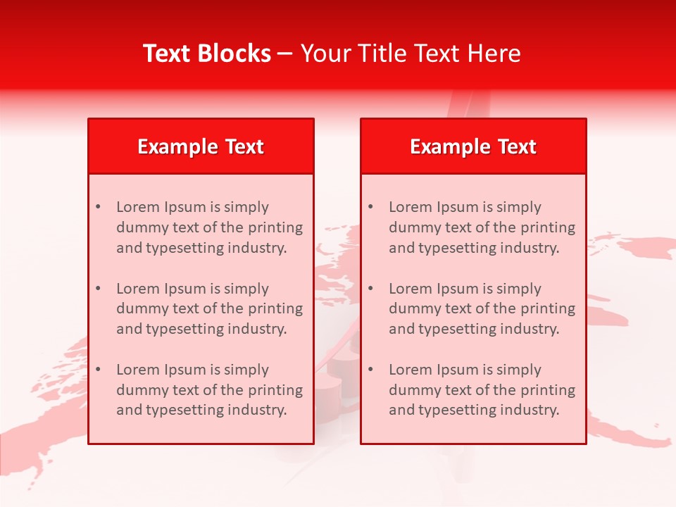 Improvement Shares Report PowerPoint Template
