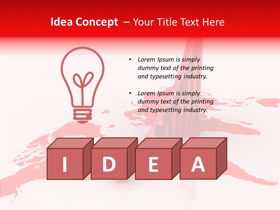 Improvement Shares Report PowerPoint Template