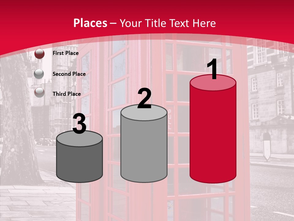 Telephone English White PowerPoint Template