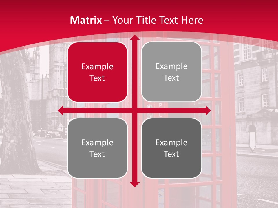 Telephone English White PowerPoint Template