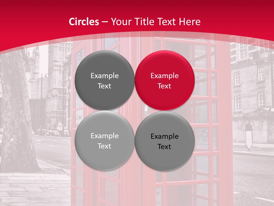 Telephone English White PowerPoint Template