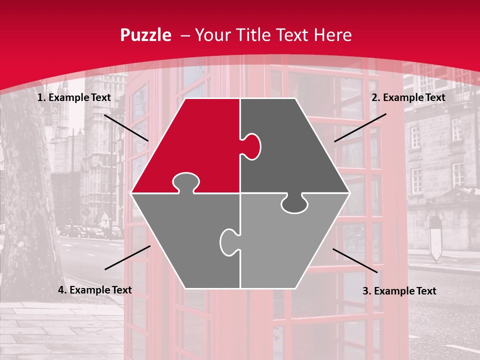 Telephone English White PowerPoint Template