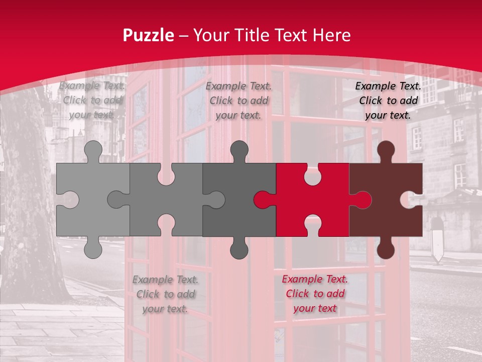 Telephone English White PowerPoint Template