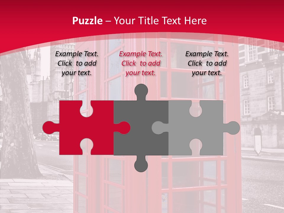 Telephone English White PowerPoint Template