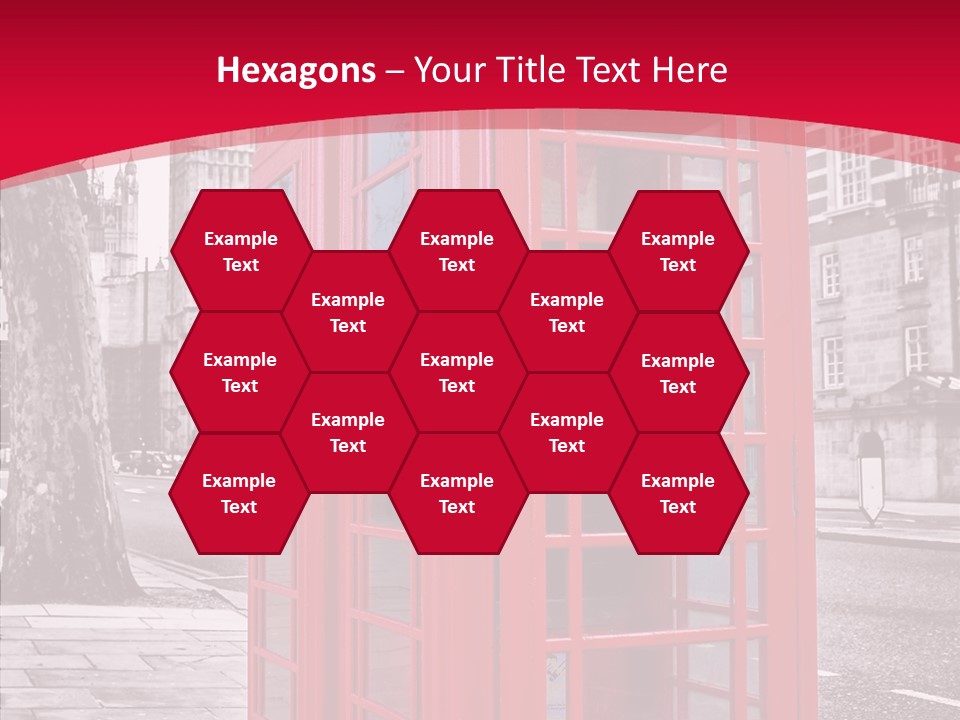 Telephone English White PowerPoint Template