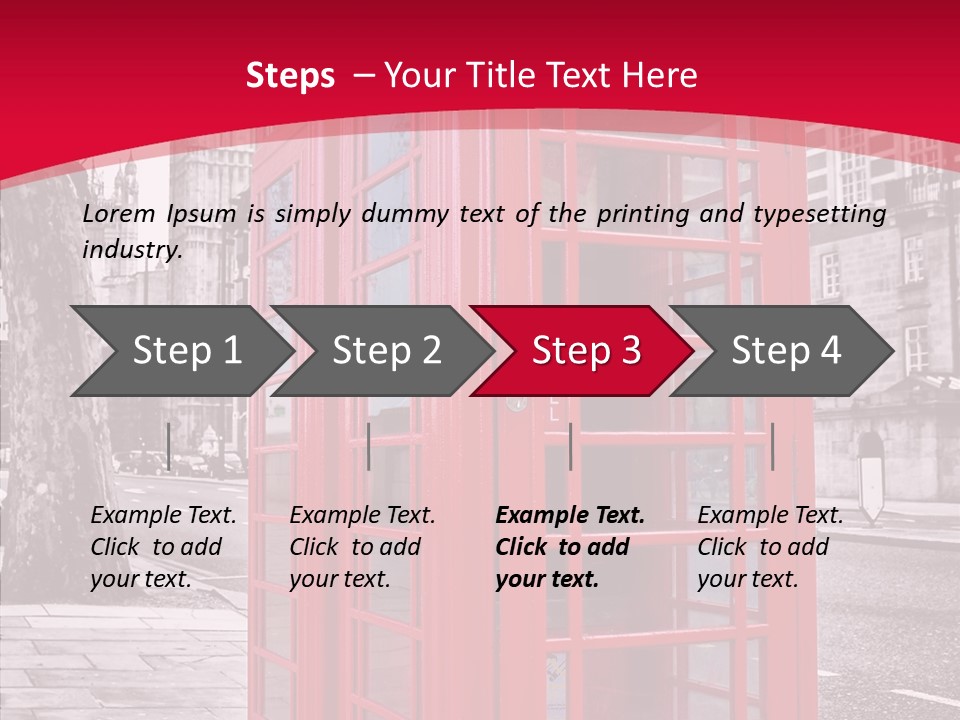 Telephone English White PowerPoint Template